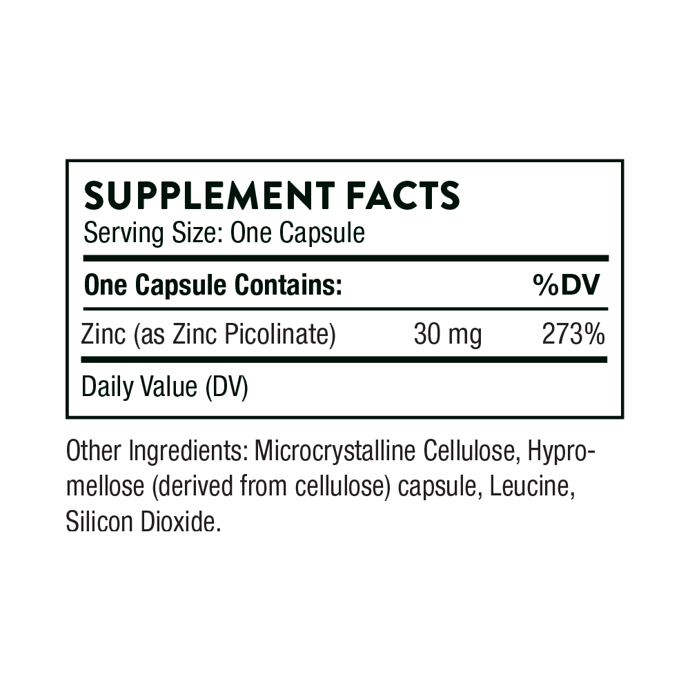 Zinc Picolinate 30 mg